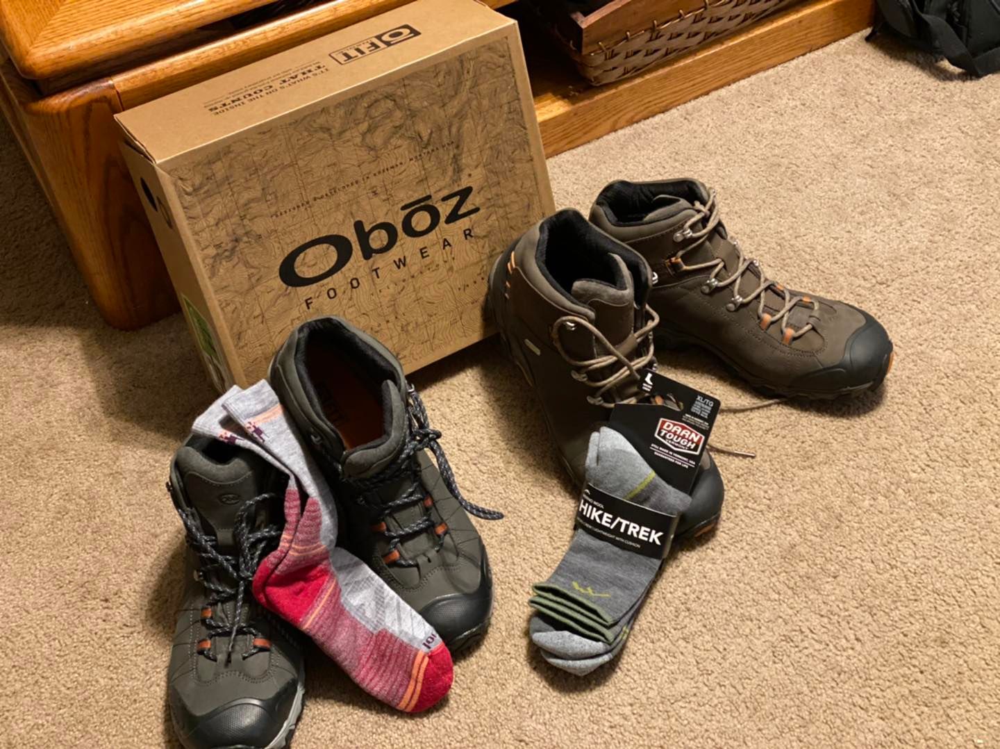 Oboz Waterproof Hiking Boots